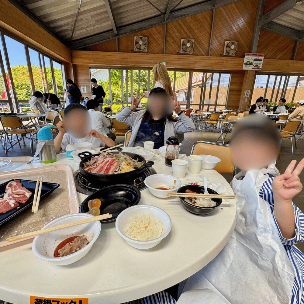 ジンギスカンガーデンズの店内の様子