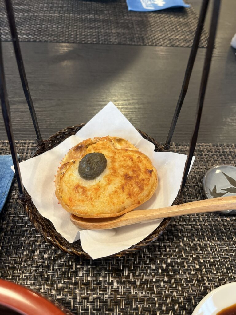 大寿司のカニグラタン